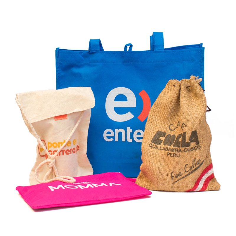 BOLSAS MOCHILAS PUBLICITARIAS CON LOGO FULLCOLOR 