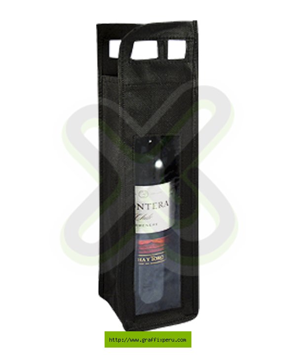 BOLSA NOTEX CON TROQUEL PARA PISCO O VINO
