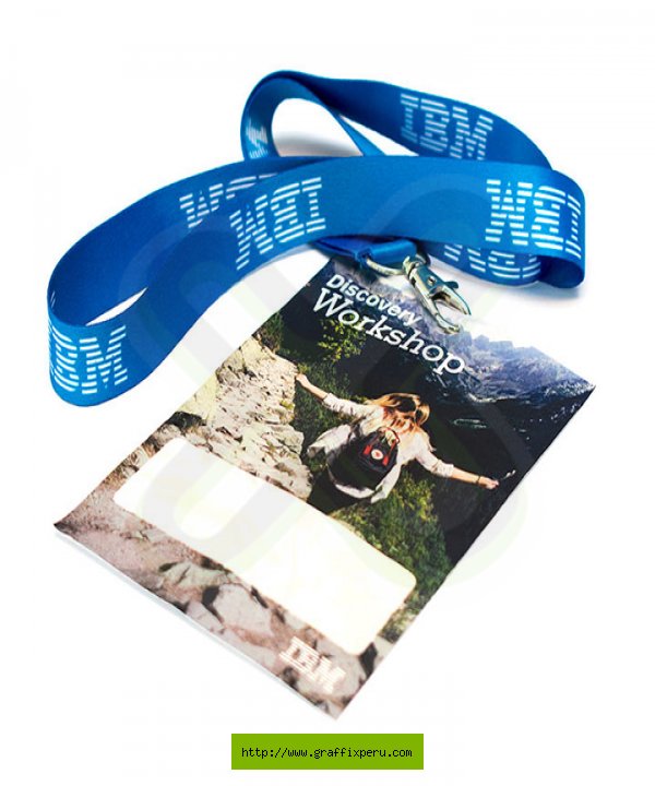 Lanyard Corporativo Sublimado