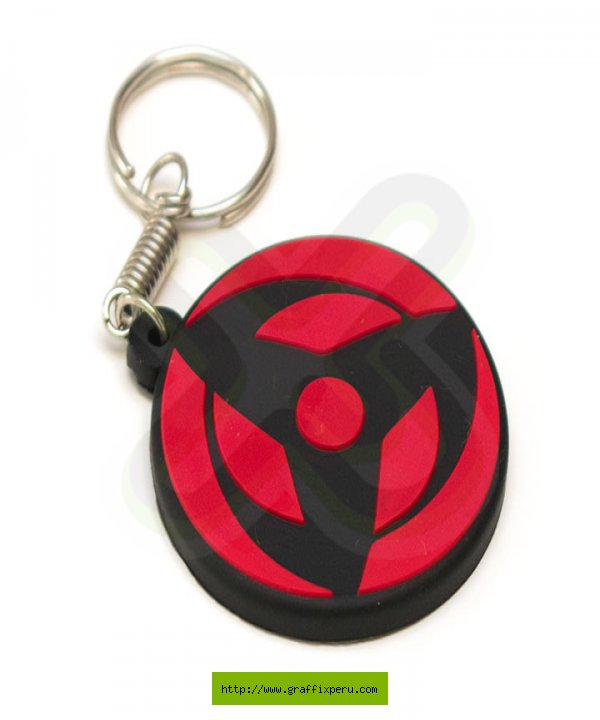 Llavero en forma ovalada 