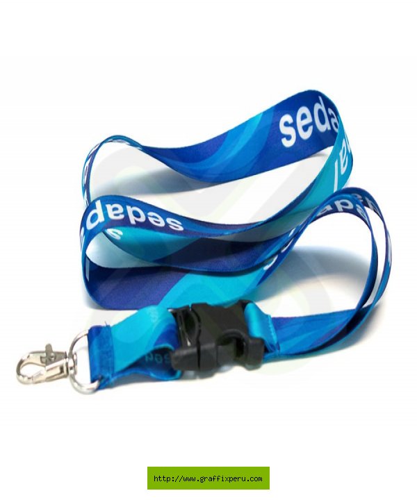 Lanyards Corporativos con tip top y arnes 