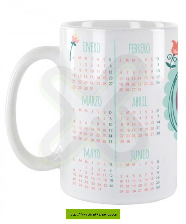 taza calendario 2021