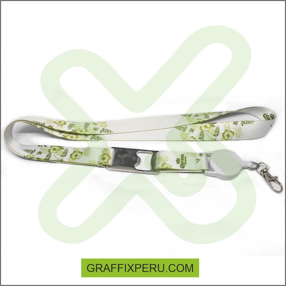LANYARD CON YOYO RETRÁCTIL