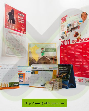 CALENDARIO DE ESCRITORIO MODELOS