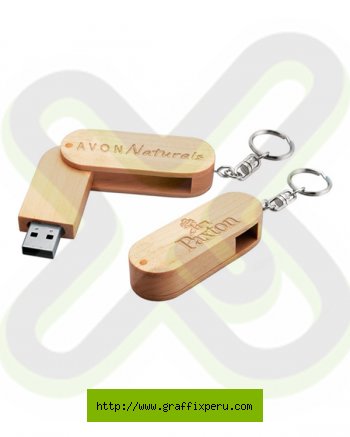 USB ECOLÓGICO DE MADERA