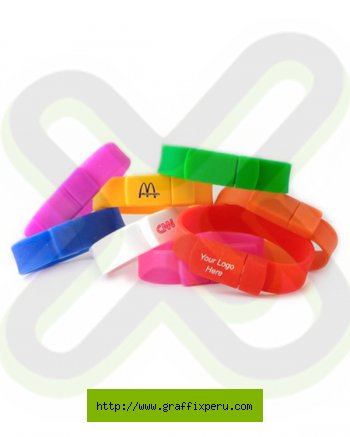 PULSERA USB DE SILICONA