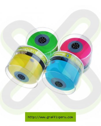 PARLANTE CON BLUETOOTH PUBLICITARIO COLOR AZUL