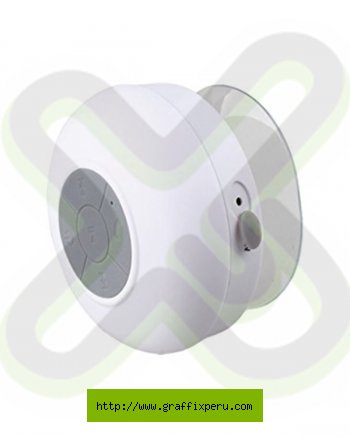 PARLANTE CON BLUETOOTH PUBLICITARIO COLOR BLANCO