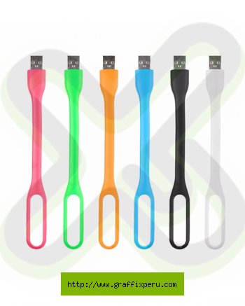 LAMPARA LED PARA LAPTOP PUBLICITARIA COLOR BLANCO