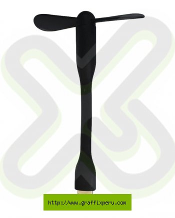 VENTILADOR PARA LAPTOP PUBLICITARIO COLOR NEGRO