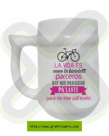 taza publicitaria modelo demeter