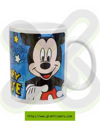 taza ceramica modelo micky mouse 