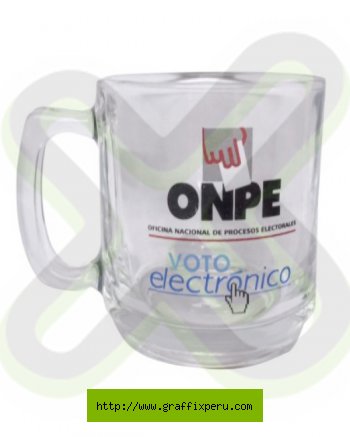 taza de vidrio modelo eletos 