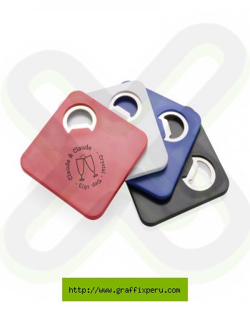 POSAVASOS CON ABRIDOR