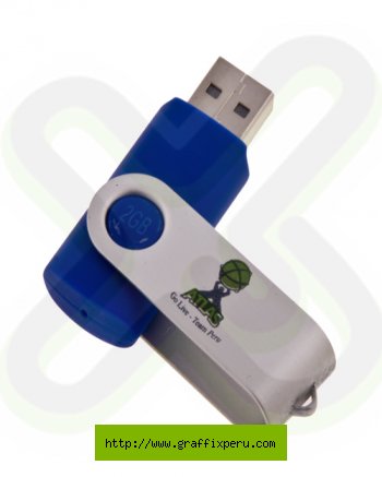 USB PLASTICO GIRATORIO  MODELO SWING