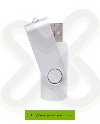 USB PLASTICO BLANCO