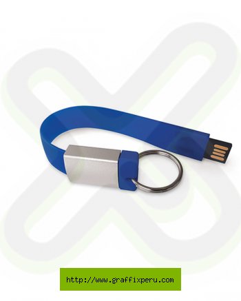 USB LLAVERO GOMA PUBLICITARIO