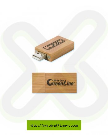 USB  BAMBU DE MADERA