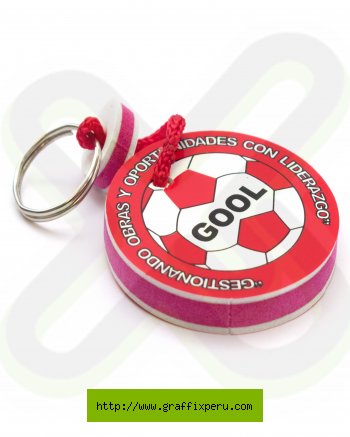 LLAVERO PUBLICITARIOS MICROPOROSO