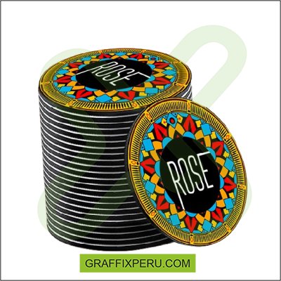 POSAVASO DE NEOPRENO