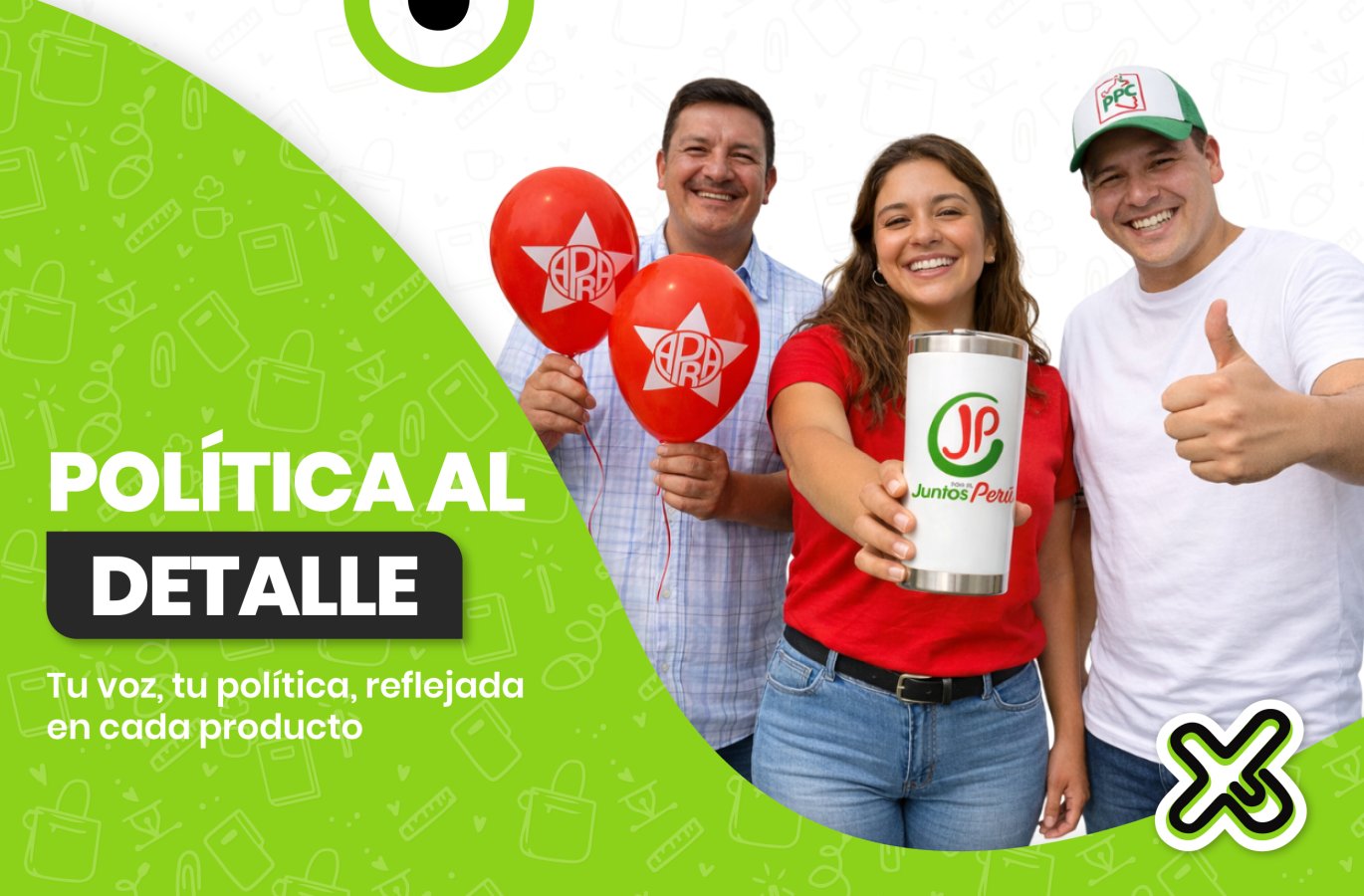 Política al Detalle: Cómo el Merchandising se Convierte en una Herramienta de Identidad y Conexión para tu Partido