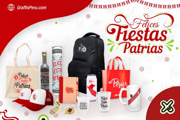 Celebra Fiestas Patrias con Merch Personalizado que Refuerza la Identidad de tu Marca