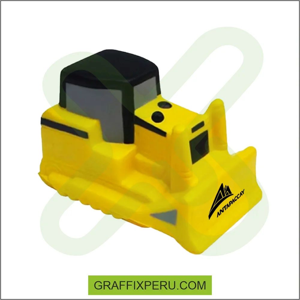 anti-estrés con diseño de tractor - Vista alternativa