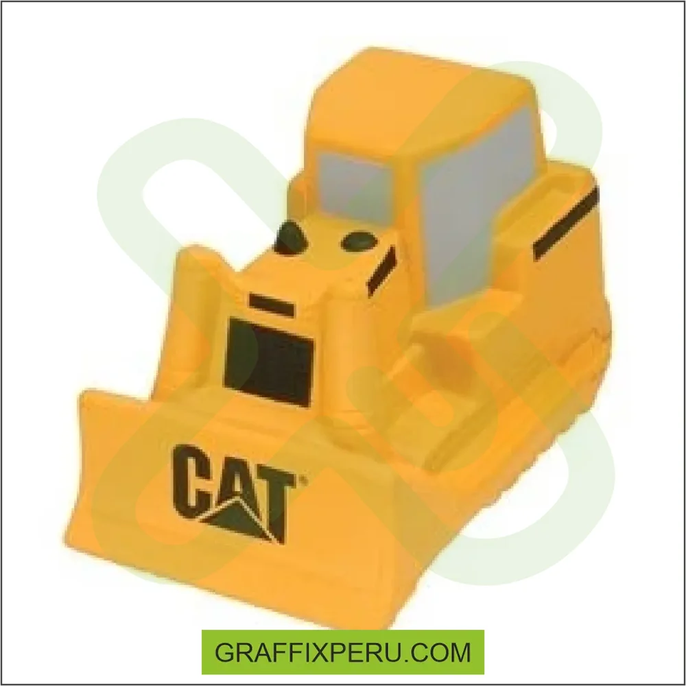 anti-estrés con diseño de tractor