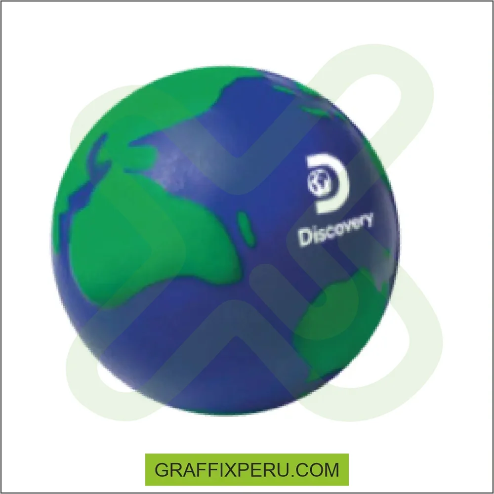 anti-estrés con diseño mundi