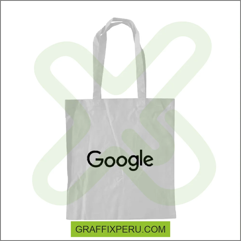 BOLSA DE ALGODON CON ASA Y FUELLE