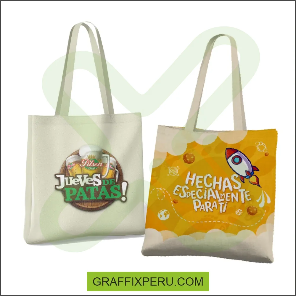 bolsa tocuyo doble asa 115gr de 25*20 - Vista alternativa