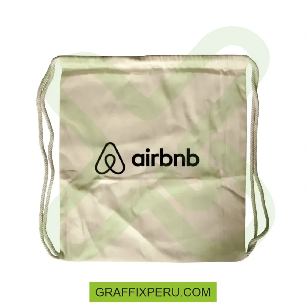 BOLSIMOCHILA DE ALGODÓN