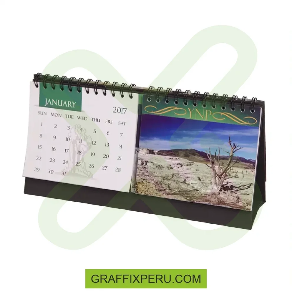 CALENDARIO DE ESCRITORIO ZEUS CORPORATIVO - Vista alternativa