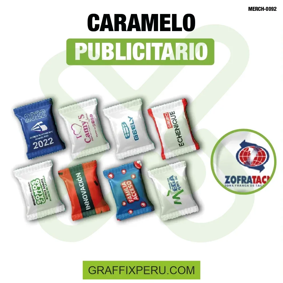 caramelos publicitarios