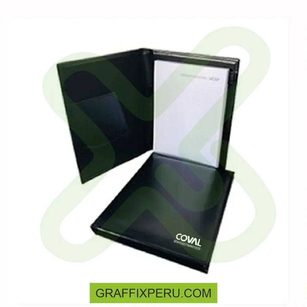 CARPETA BICUERO A4 CON BLOCK