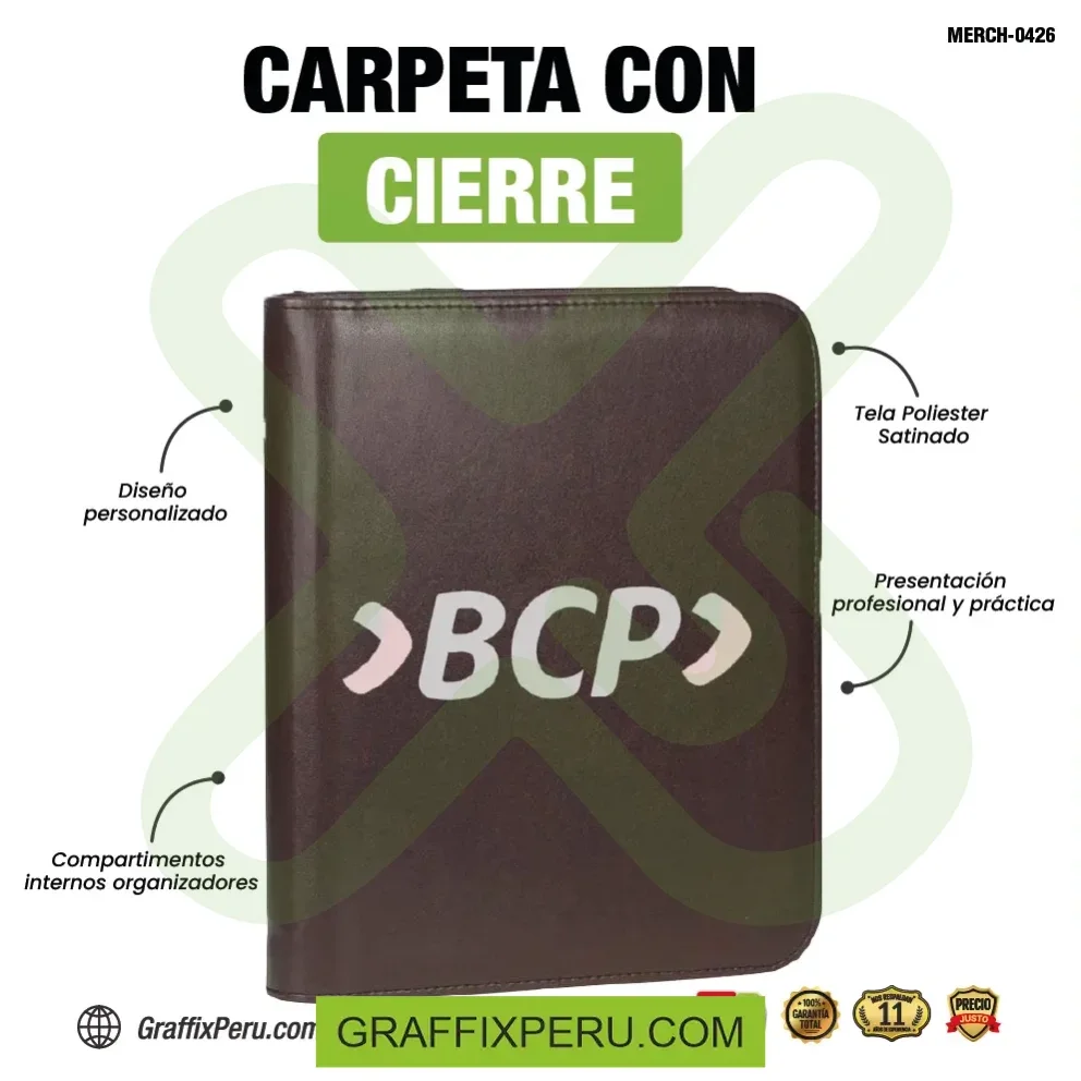 CARPETA CON CIERRE - Vista alternativa