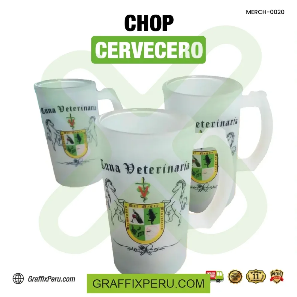chop cervecero sublimable