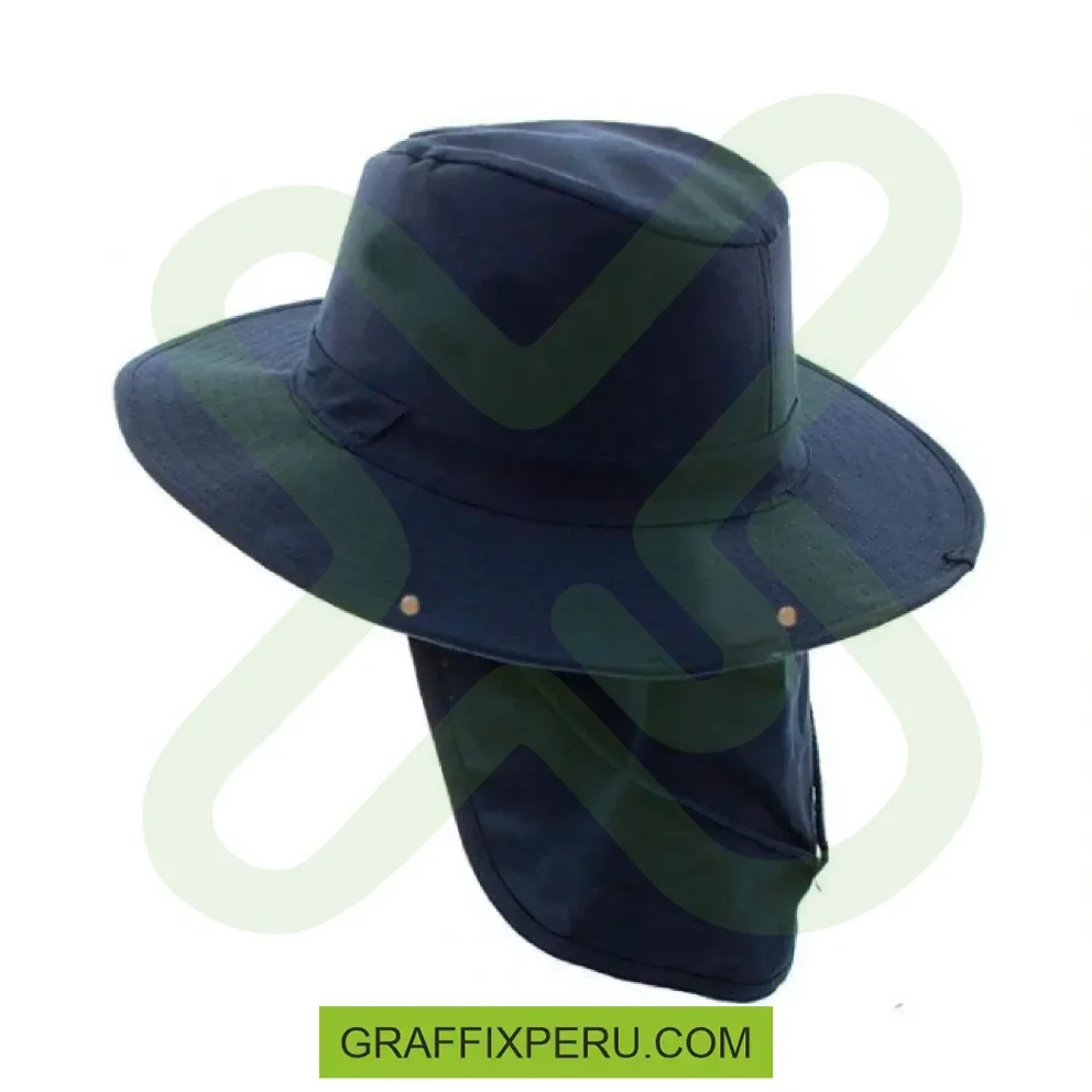 Sombrero safari con tapa nuca - Vista alternativa