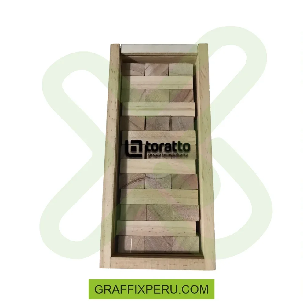 jenga de madera
