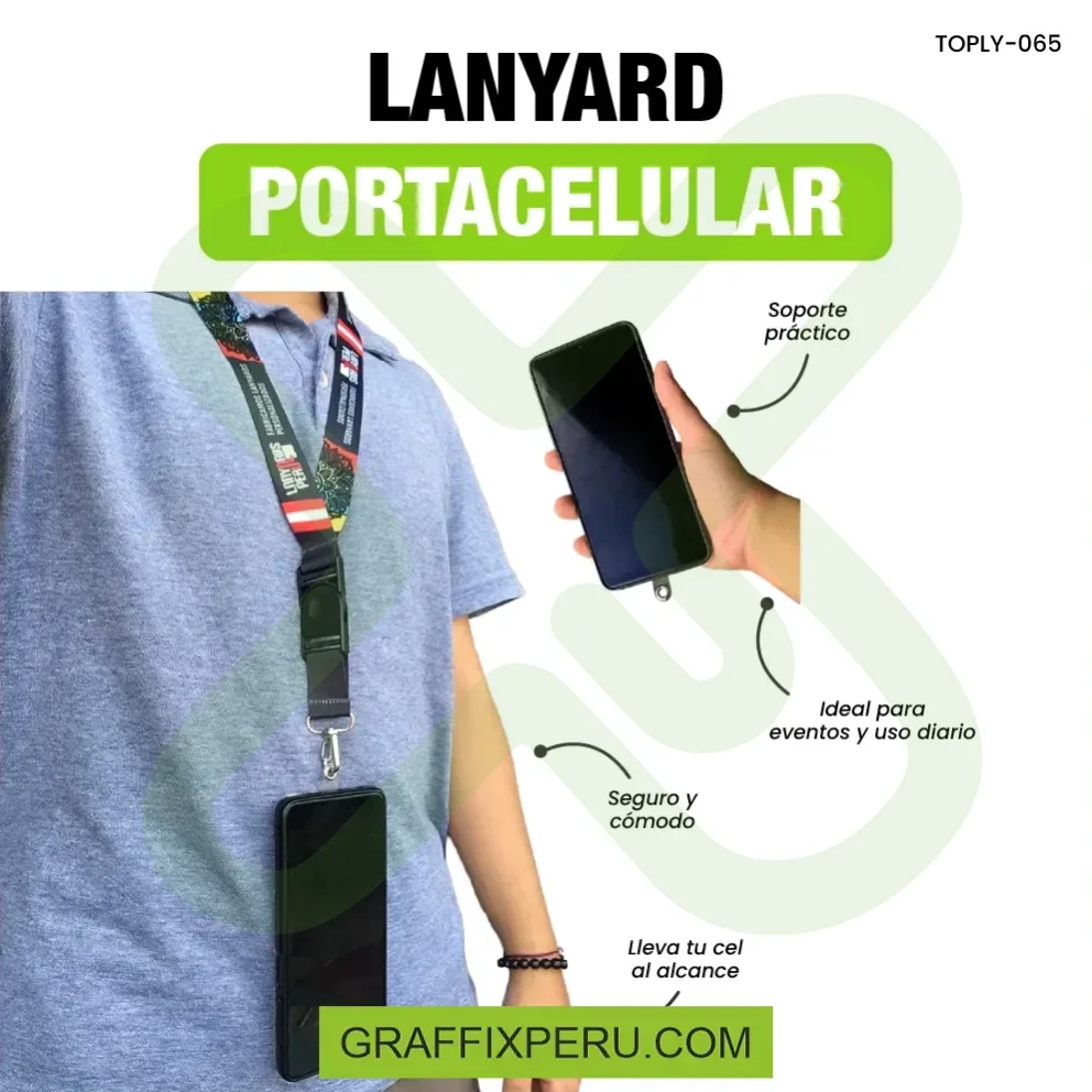LANYARD PORTA CELULAR