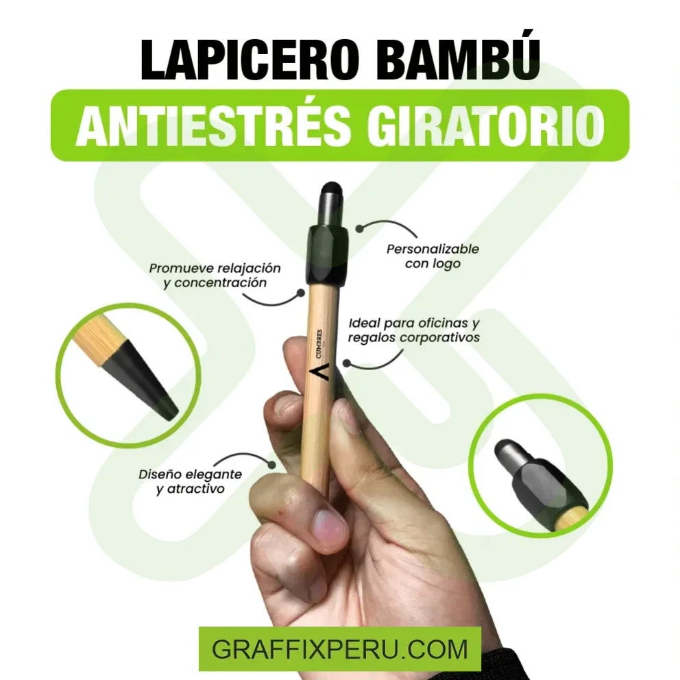 LAPICERO ECOLOGICO SPINNER