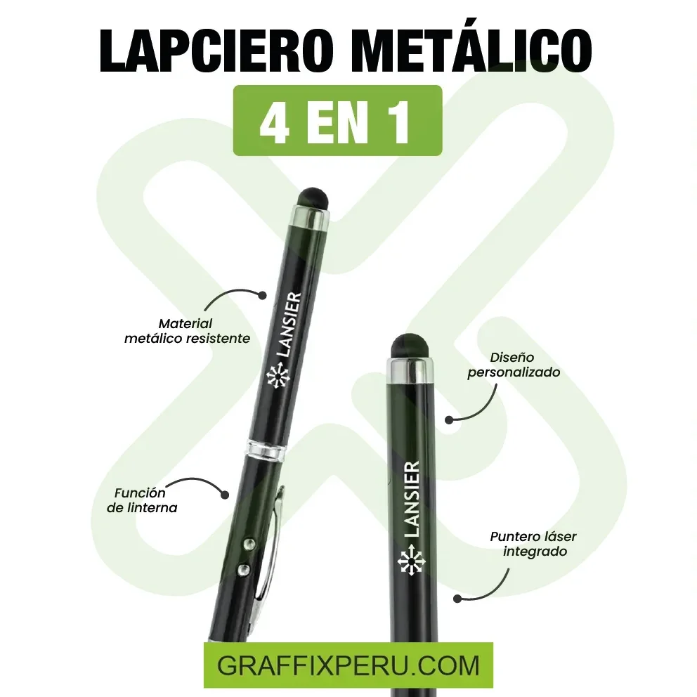 LAPICFERO METALICO 4 EN 1 - Vista alternativa
