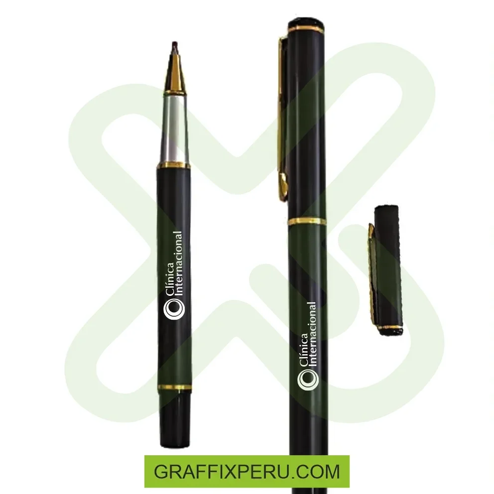 LAPICERO METALICO - NEGRO/DORADO MATE - Vista alternativa