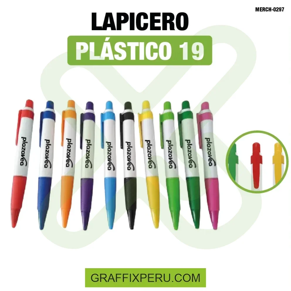 LAPICERO PLASTICO 19