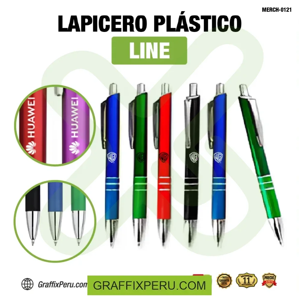 LAPICERO PLASTICO LINE