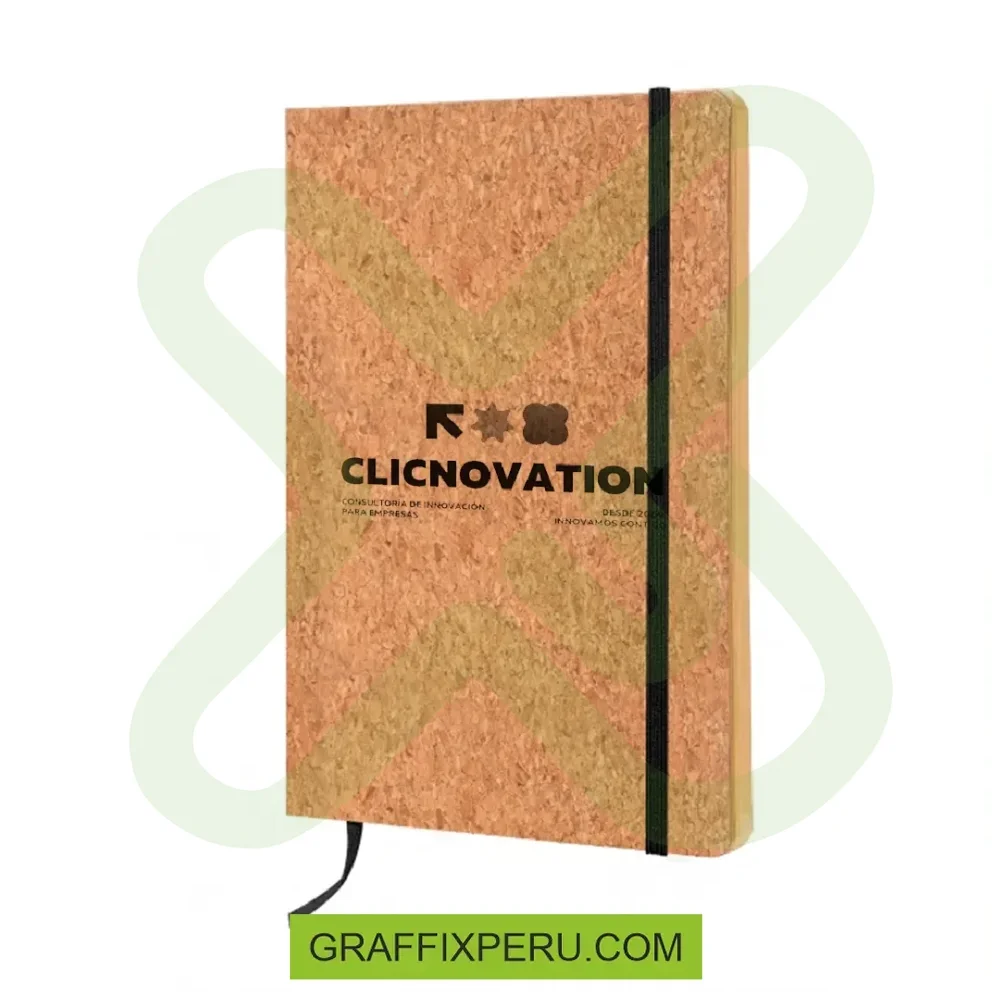 libreta de corcho A5 - Vista alternativa