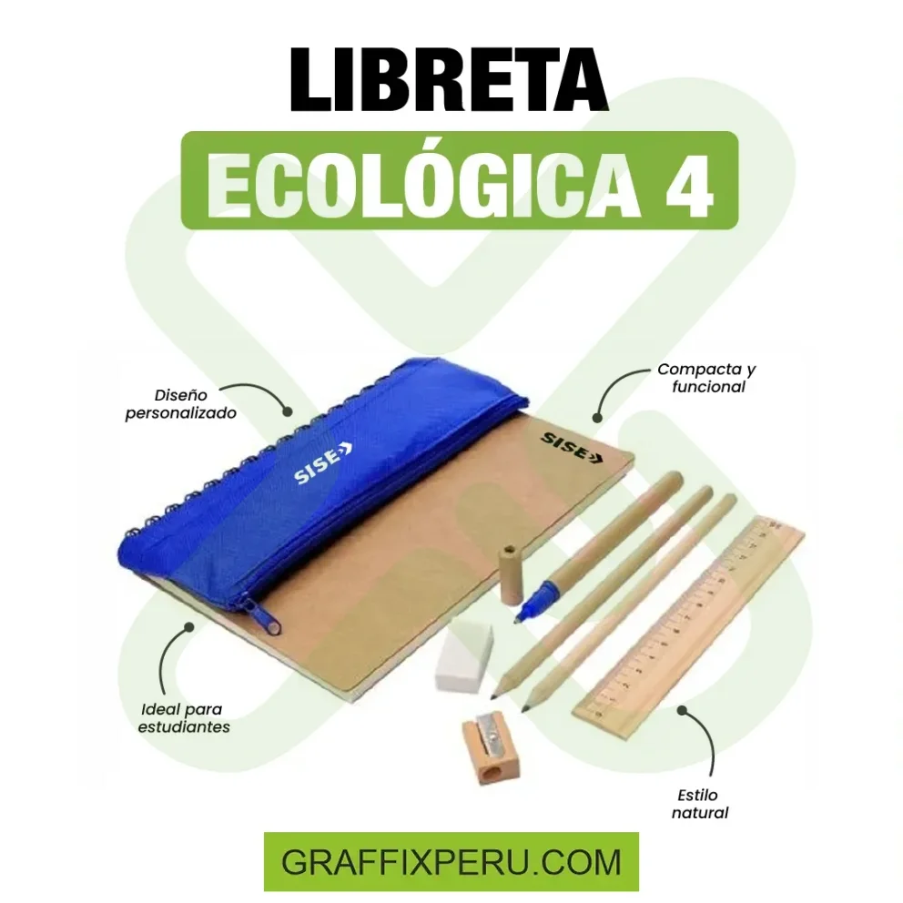 LIBRETA ECOLÓGICA 4 - Vista alternativa