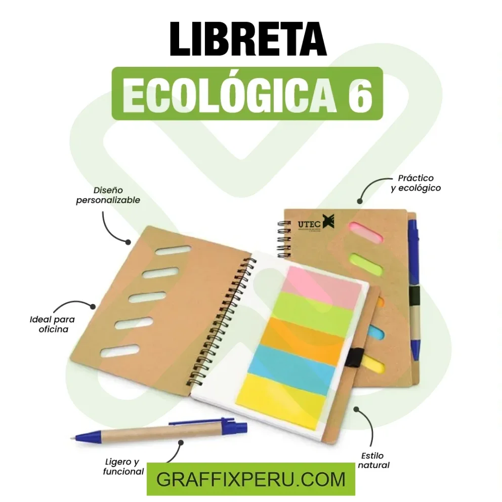 LIBRETA ECOLÓGICA 6 - Vista alternativa