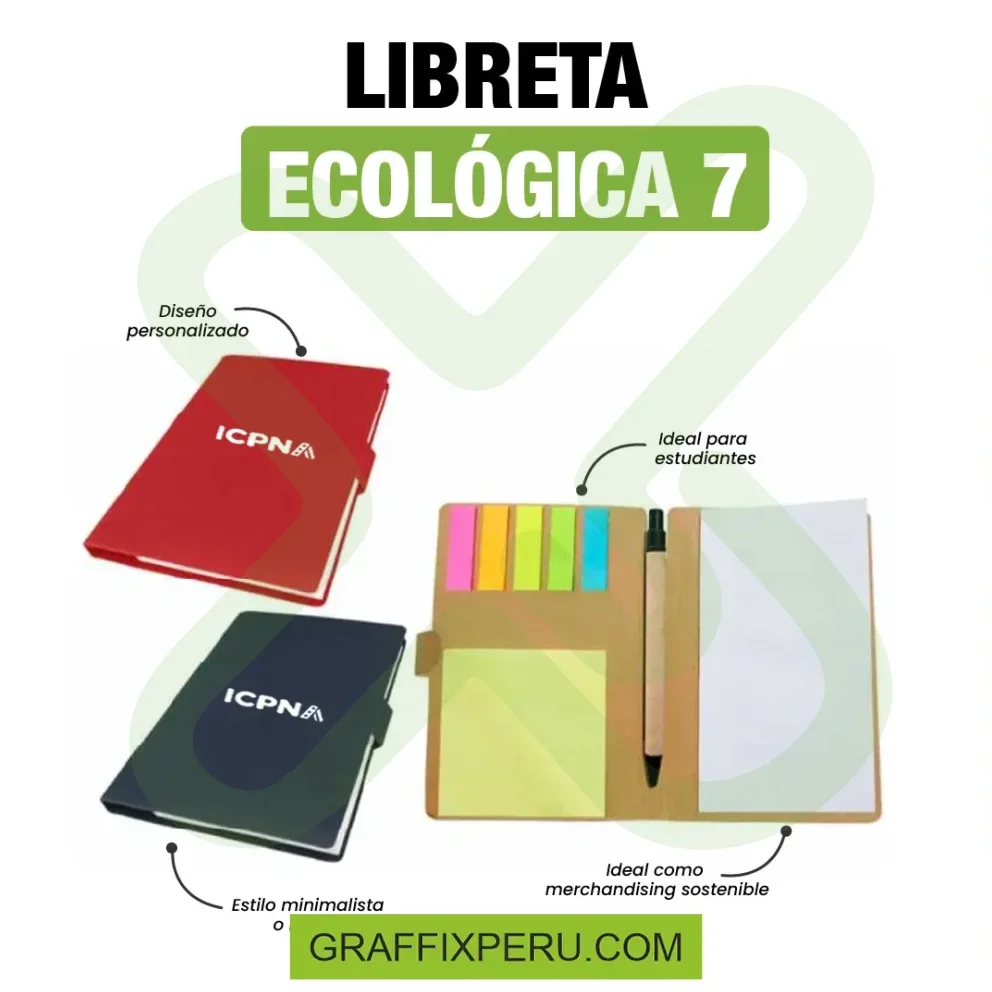LIBRETA ECOLÓGICA 7 - Vista alternativa