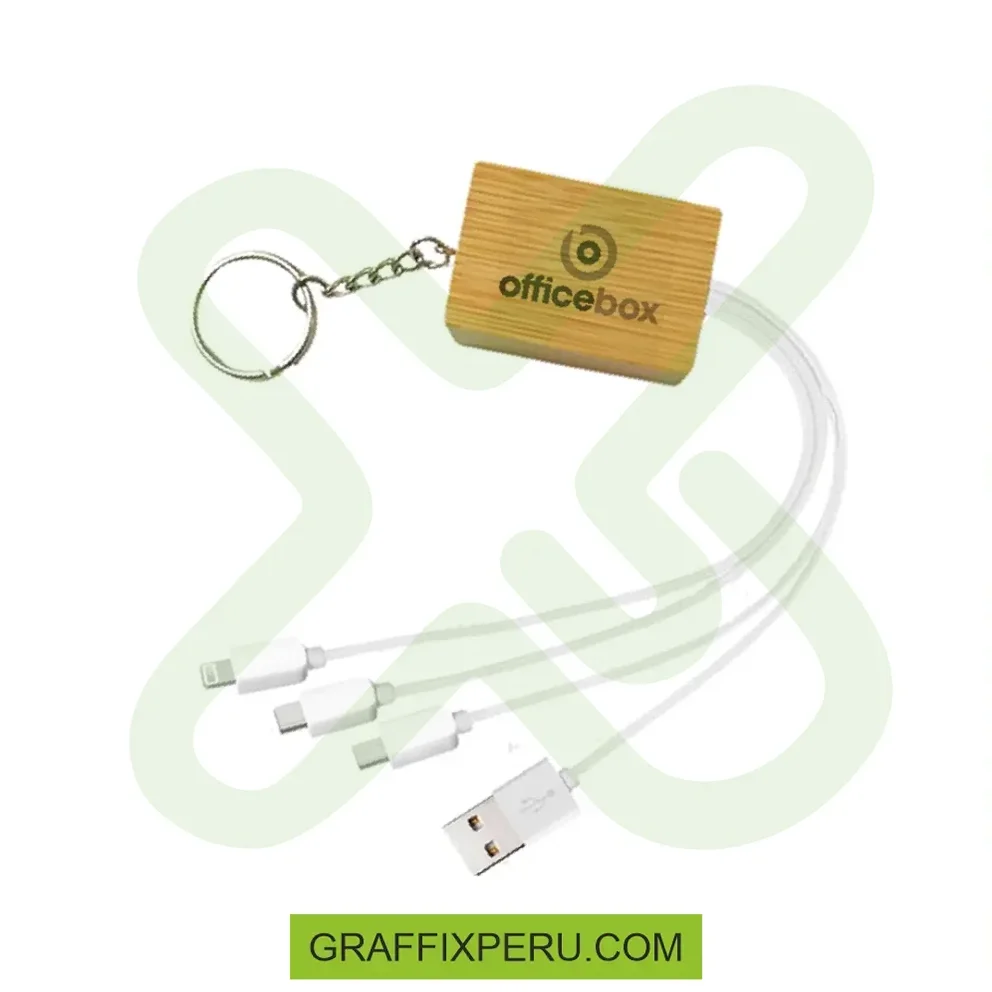 LLAVERO CABLE CARGADOR